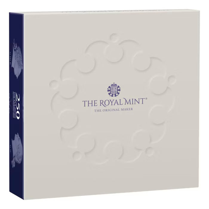 2025 5oz Great Britain The Figureheads of the Revolution - The Two Georges .9999 Gold Proof Coin