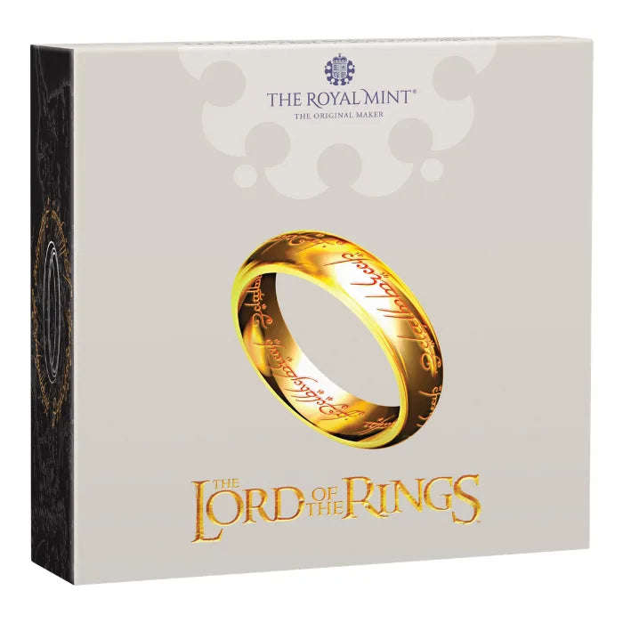Lord of the Rings – The One Ring UK 2026 50p Silver Proof Colour Coin