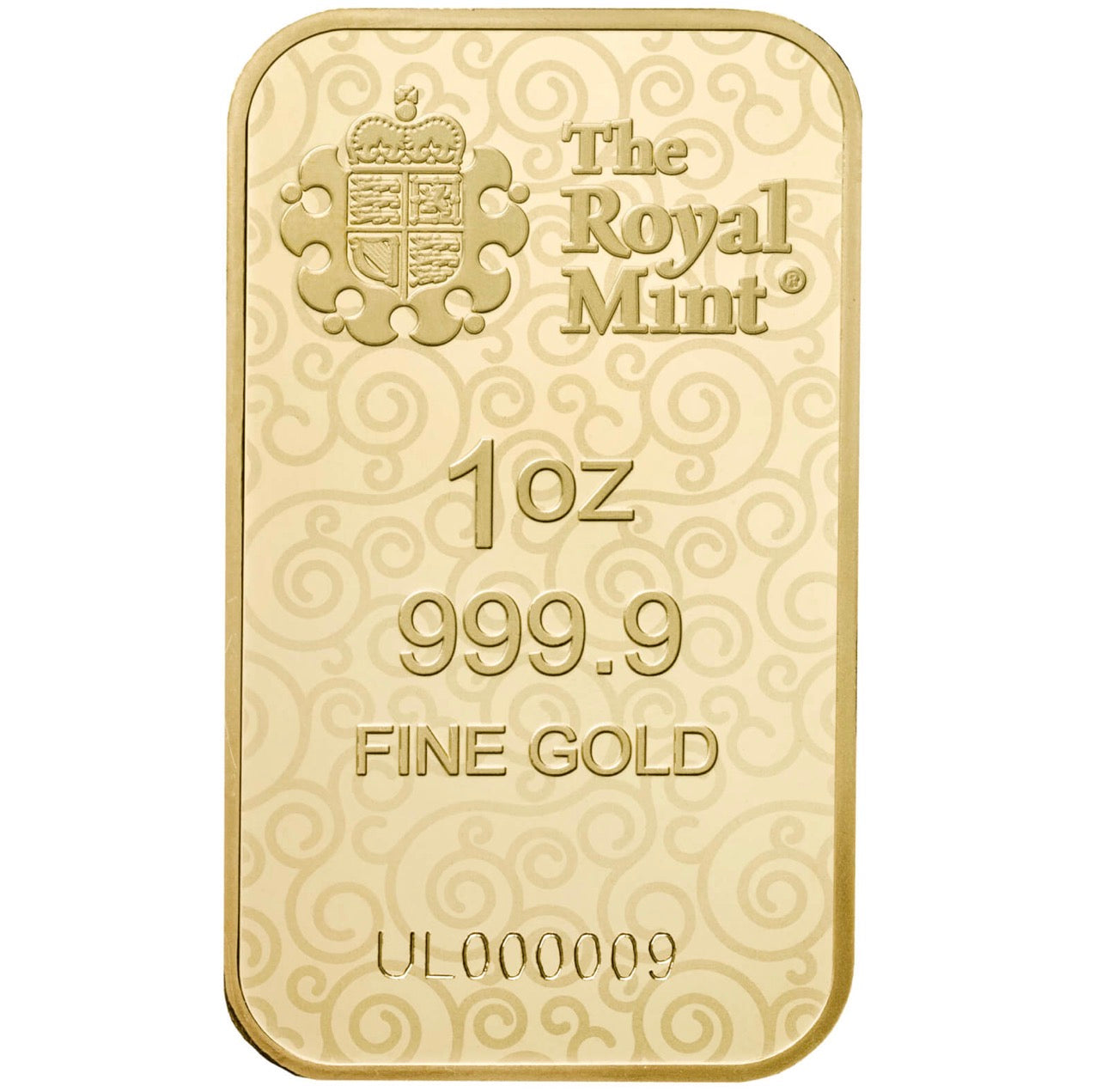 Una & the Lion 1 oz Gold Bar, The Royal Mint, Great Britain