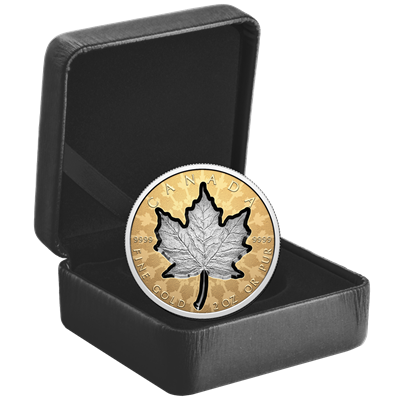 Canada 2024
MAPLE LEAF - SUPER INCUSE - 2 OZ
PLATINUM PLATING
200 $ | 2 Oz Gold | Reverse Proof
Mintage only 300 pieces