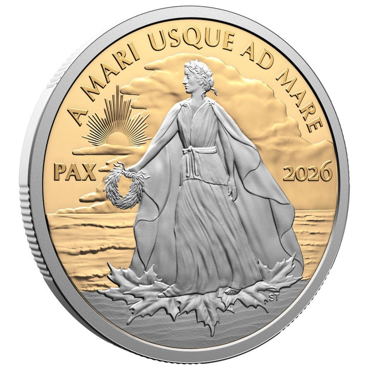Canada: Peace Dollar
1 oz Gold 2026 Platinum Proof