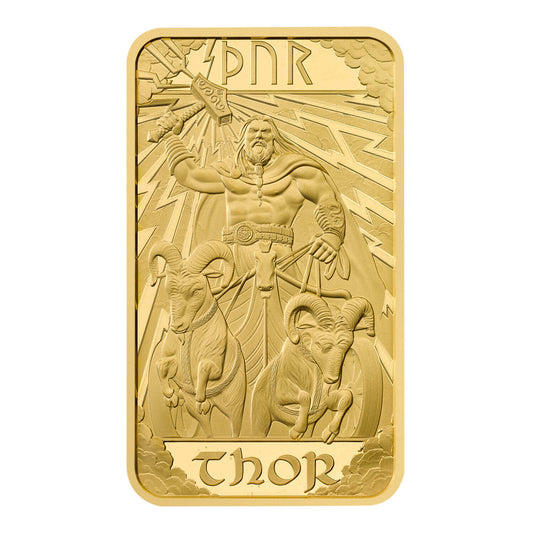 Thor 20g Gold Minted Bullion Bar
Bullion | Limited To 2,500 Bars Worldwide