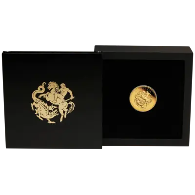 7.98 g Gold Coin - Sovereign - 125 Years Perth Mint - 2024