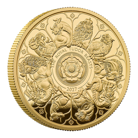 The Royal Tudor Beasts 2027 UK 5oz Gold Proof Coin
Limited Edition 15