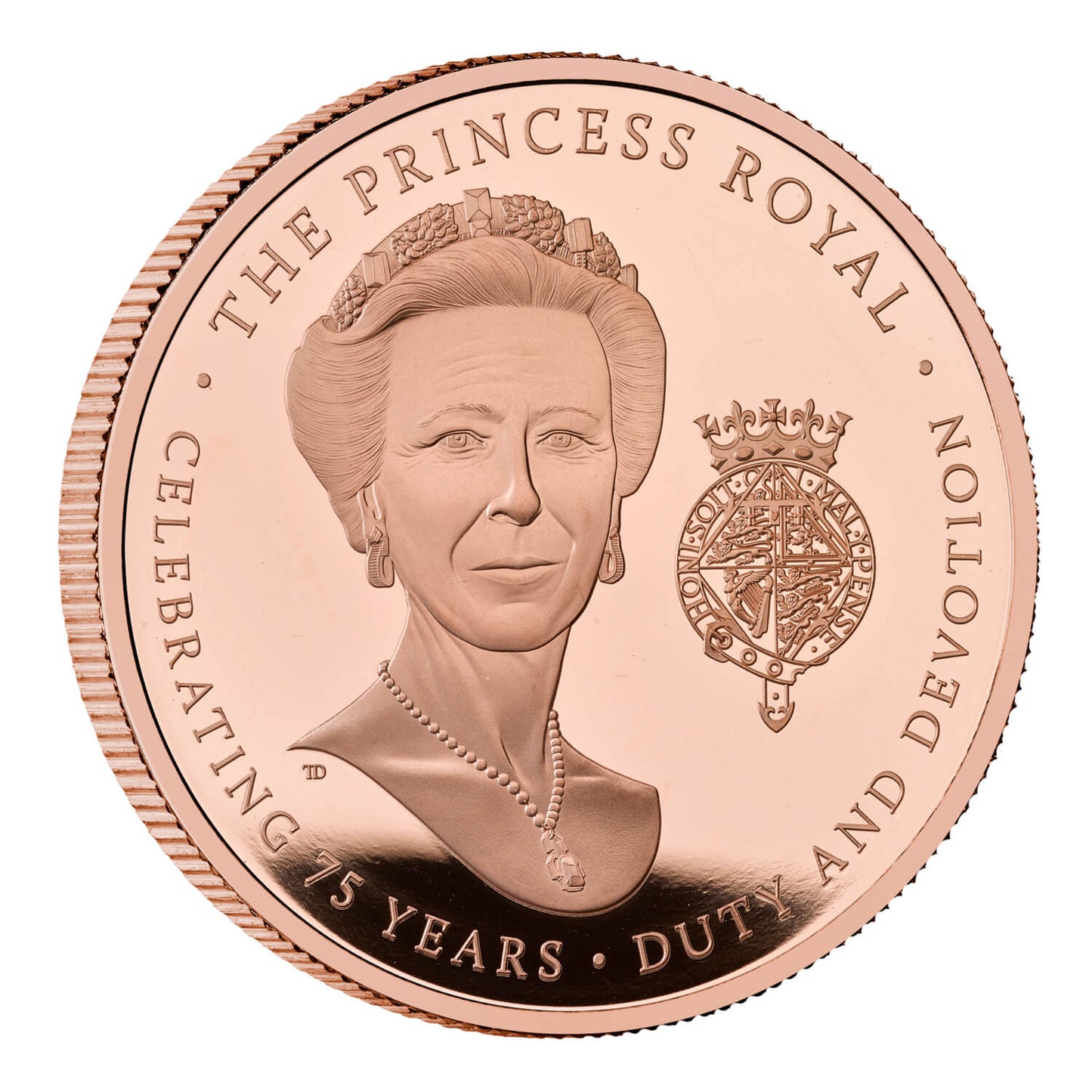 The 75th Birthday of HRH The Princess Royal 2025 UK £5 Gold Proof Coin
Limited Edition 75