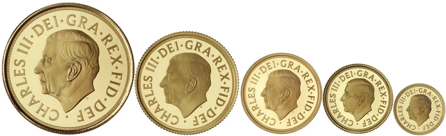 2026 Gold Proof Sovereign 5-Coin Set
