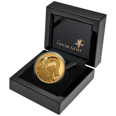 1 oz Gold Coin - Lunar - Year of the Goat - 2027