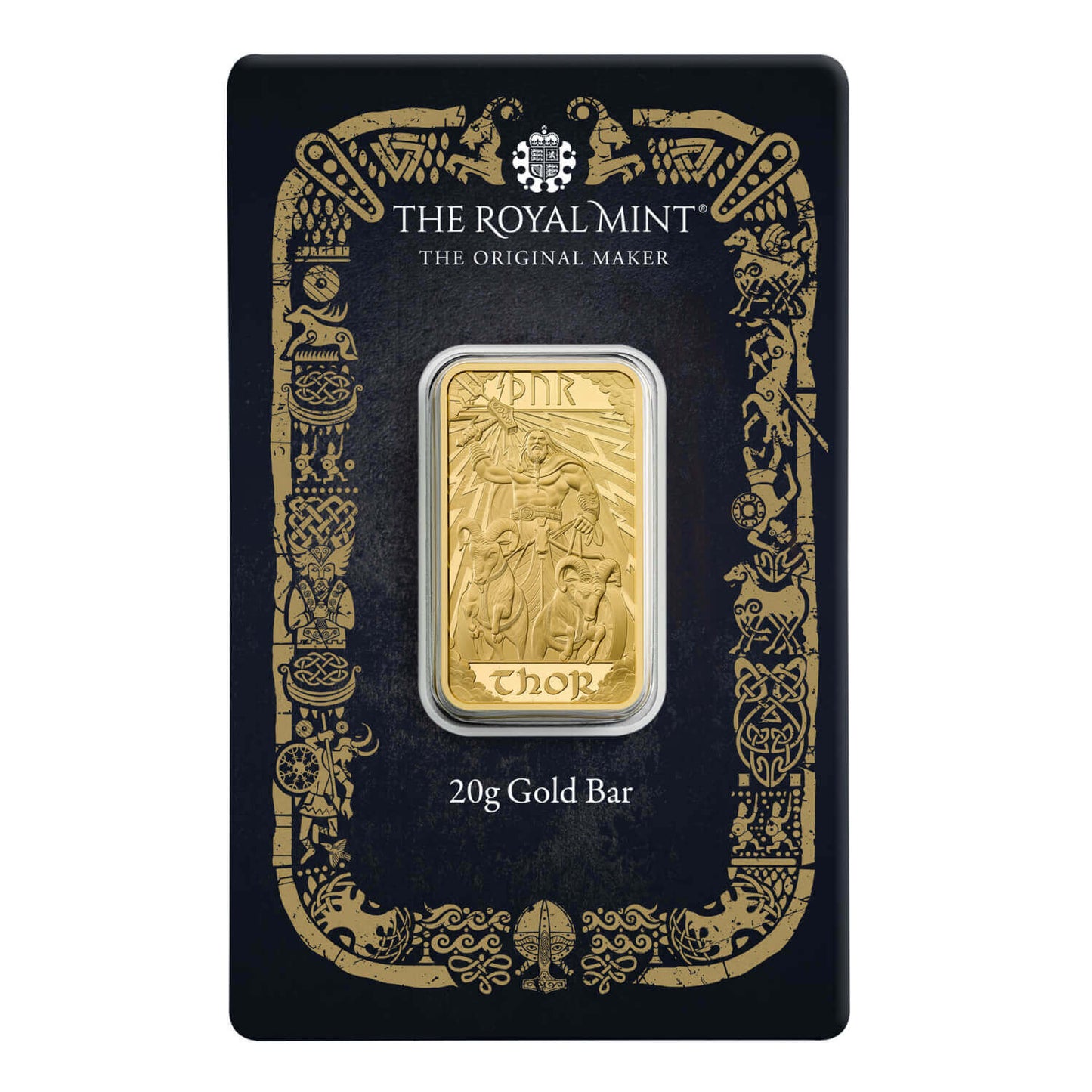 Thor 20g Gold Minted Bullion Bar
Bullion | Limited To 2,500 Bars Worldwide