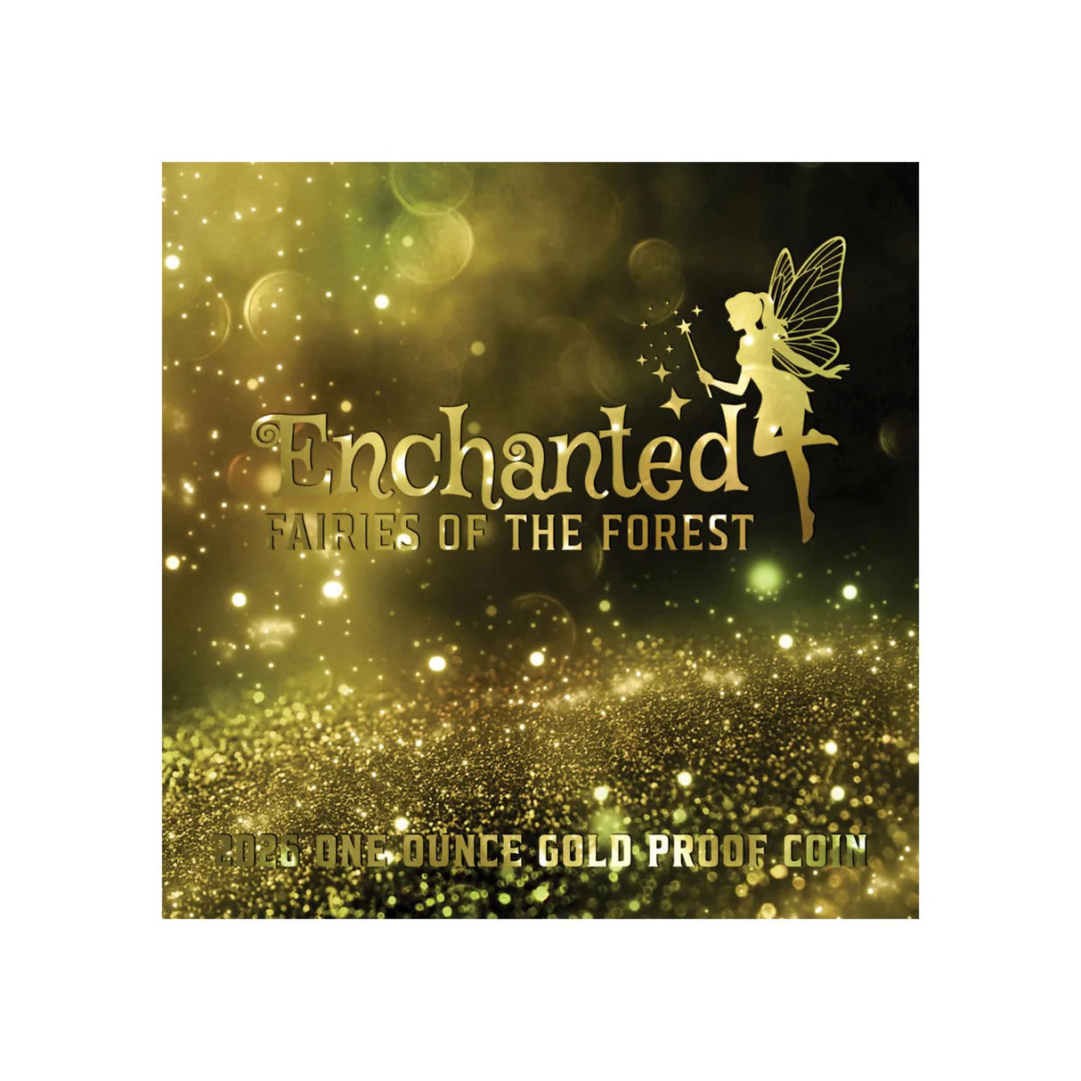 FAIRIES OF THE FOREST 2026 $100 1OZ GOLD PROOF COIN