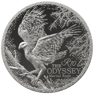 2 oz Silver Coin - The Odyssey - Martial Eagle - 2026