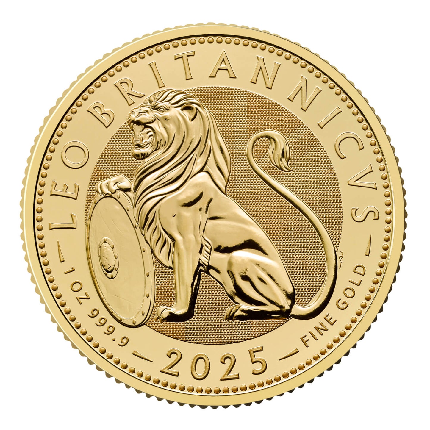 The British Lion 2025 1oz Gold Bullion Coin
Bullion | Limited to 5,000 coins worldwide