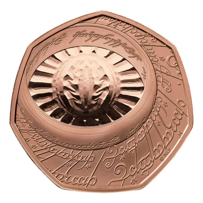 Lord of the Rings – The One Ring UK 2026 50p Gold Proof Coin
