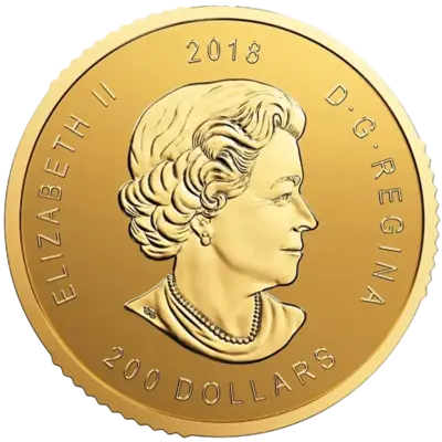 1 oz Gold Coin - Call of the Wild - Golden Eagle - 2018