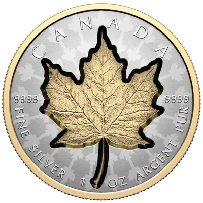 1 oz Silver Coin - Maple Leaf - Super Incuse - 2024