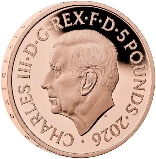 2026 'The Penny Drops' Great British Treasure Hunt £5 Gold Proof Coin