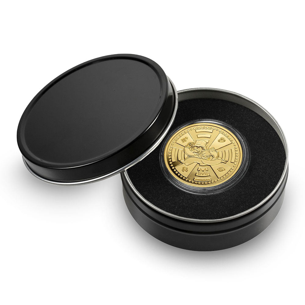 2024 Samoa 1 oz Gold Mr. Monopoly BU