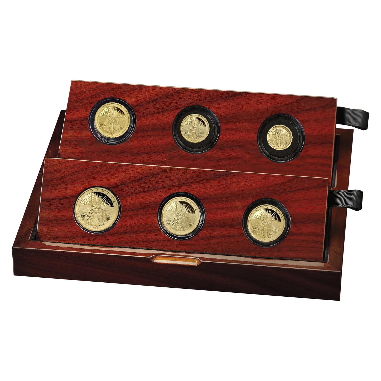2025 Great Britain Britannia .9999 Gold Proof 6 Coin Set ( 1/40, 1/20, 1/10, 1/4, 1/2, 1 oz)
