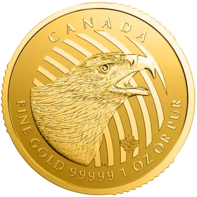 1 oz Gold Coin - Call of the Wild - Golden Eagle - 2018