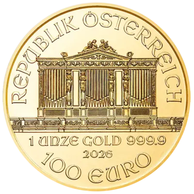 1 oz Gold Coin - Vienna Philharmonic - 2024