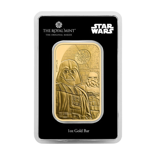 Star Wars™ Dark Side 1oz Gold Minted Bullion Bar
Bullion | Limited to 5,000 bars worldwide