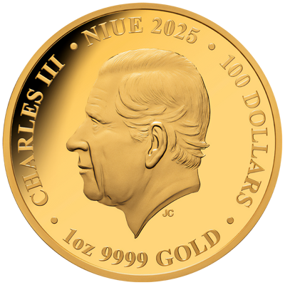 1 oz Gold Coin - Flamingo - 2025