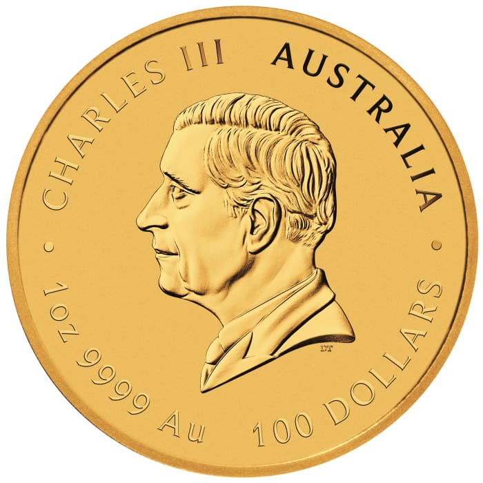 2025 1oz Australia Chinese Myths and Legends - Four Guardians .9999 Gold BU Coin