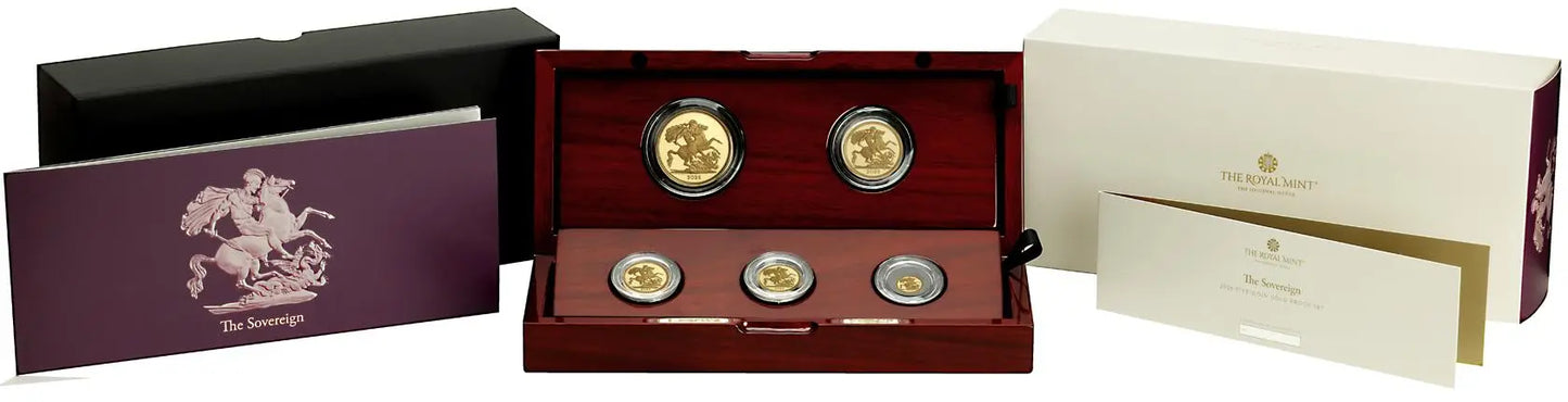2026 Gold Proof Sovereign 5-Coin Set