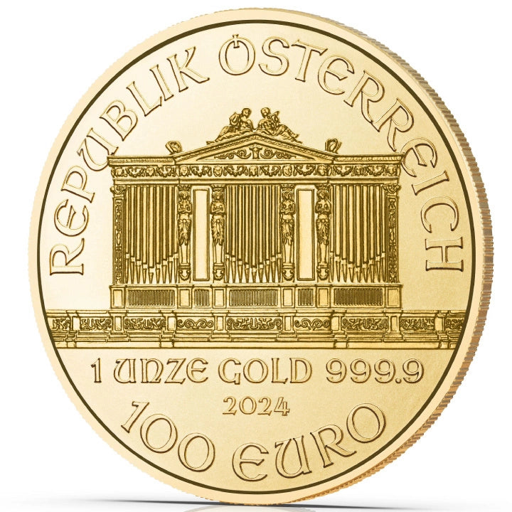 1 oz Gold Coin - Vienna Philharmonic - 2024