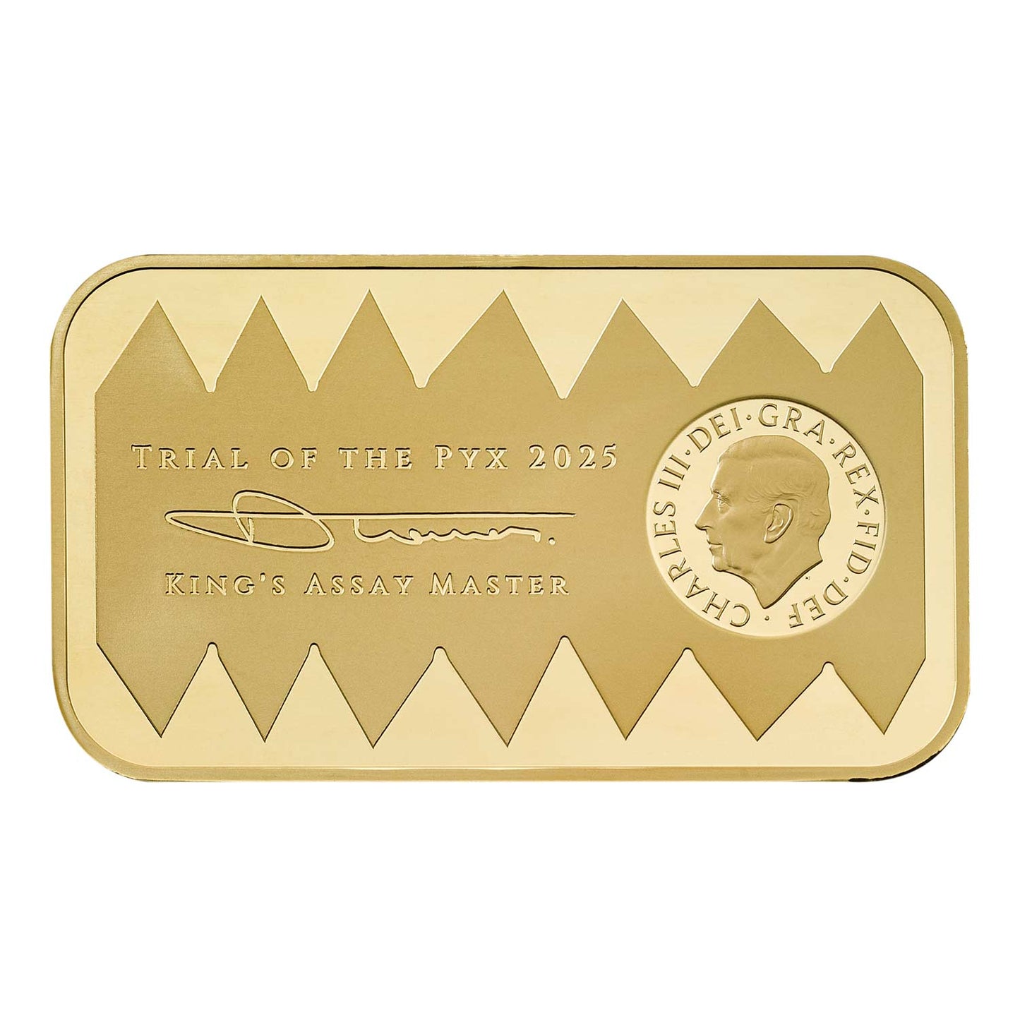 2025 Trial of the Pyx 1oz Gold Bar
Limited Edition 50