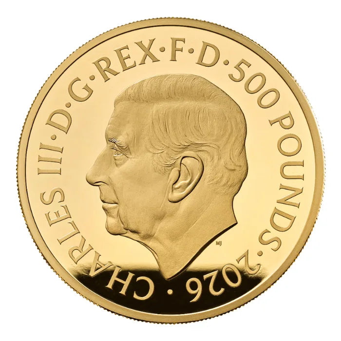 The Angel 2026 UK 5oz Gold Proof Coin
LIMITED EDITION 25