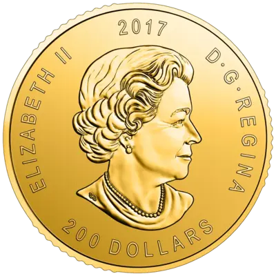 1 oz Gold Coin - Call of the Wild - Elk - Bullion - 2017
