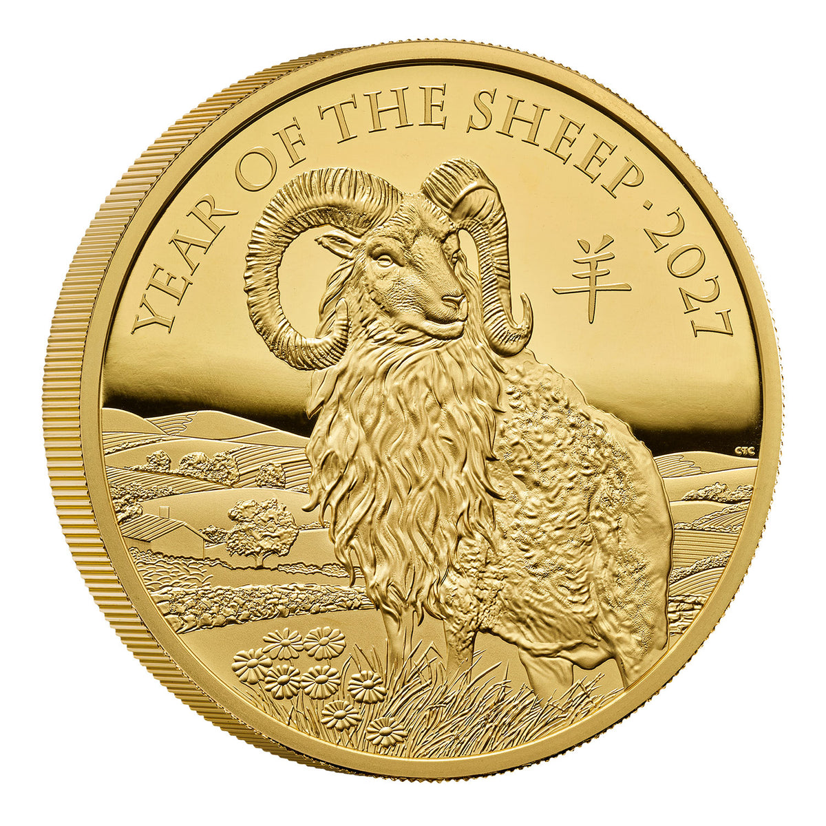 Lunar Year of the Sheep 2027 UK 5oz Gold Proof Coin
Limited Edition 88