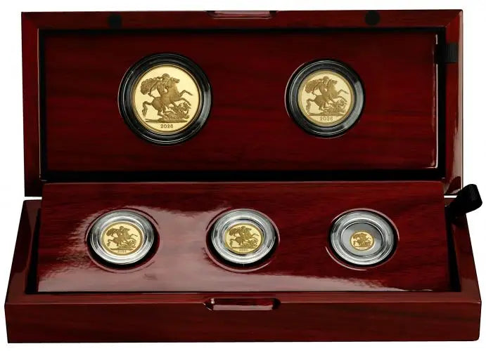 2026 Gold Proof Sovereign 5-Coin Set