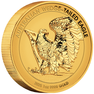 1 oz Gold Coin - Wedge-Tailed Eagle - Ultra High Relief - 2025
