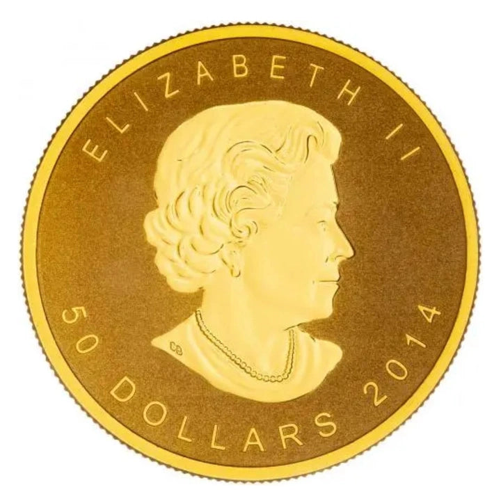 Canadian Maple Leaf: Pure Gold Fractional Set of 4 coins Gold 2014 Reverse Proof