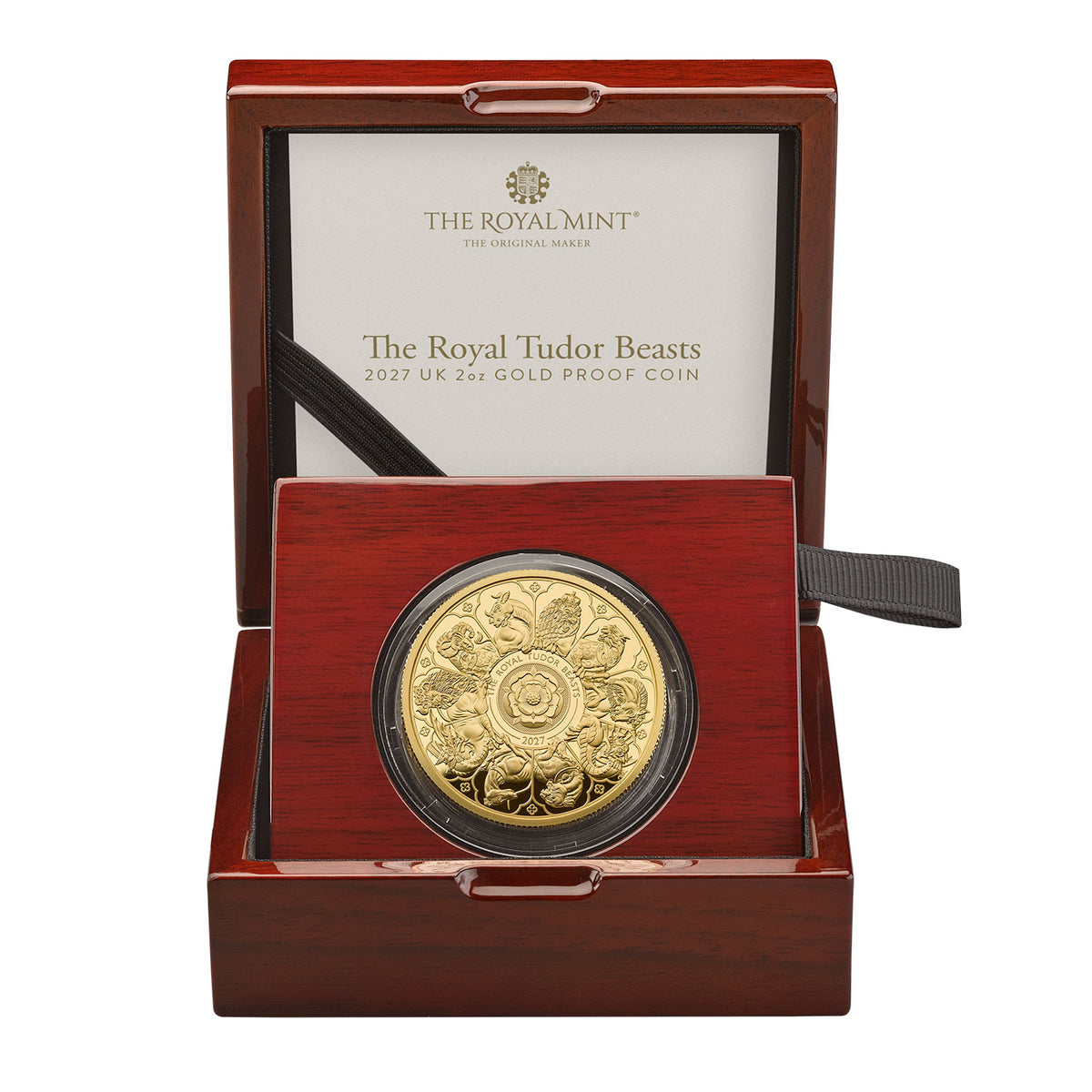 The Royal Tudor Beasts 2027 UK 2oz Gold Proof Coin ( MM exclusive design )
Limited Edition 50