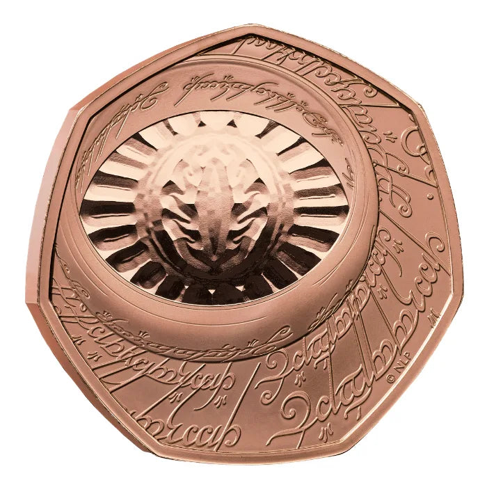 Lord of the Rings – The One Ring UK 2026 50p Gold Proof Coin