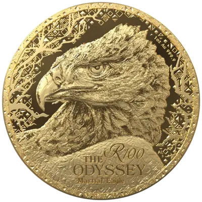 1 oz Gold Coin - The Odyssey - Martial Eagle - 2026