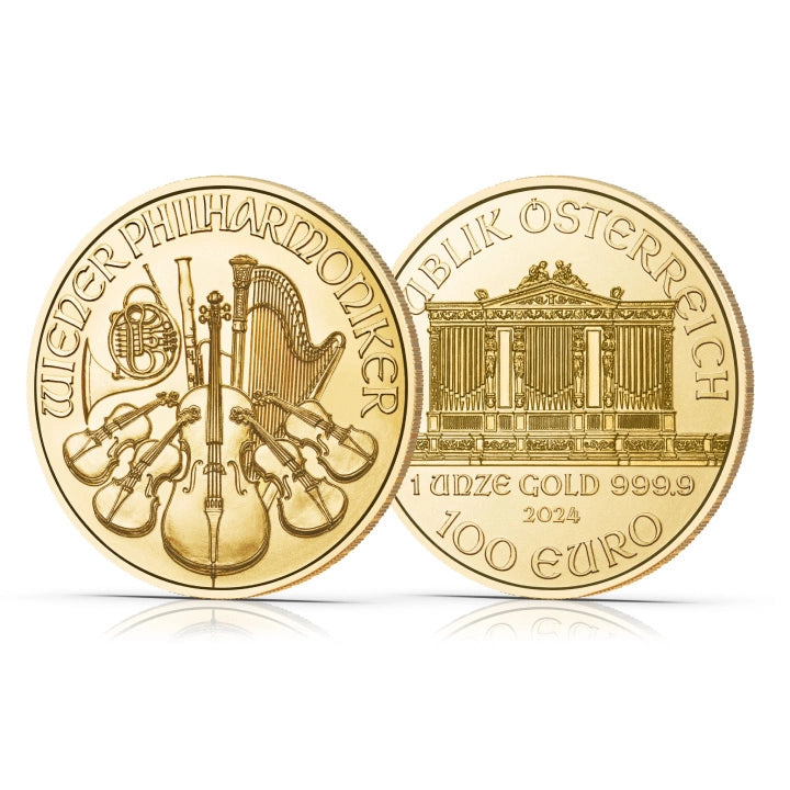 1 oz Gold Coin - Vienna Philharmonic - 2024