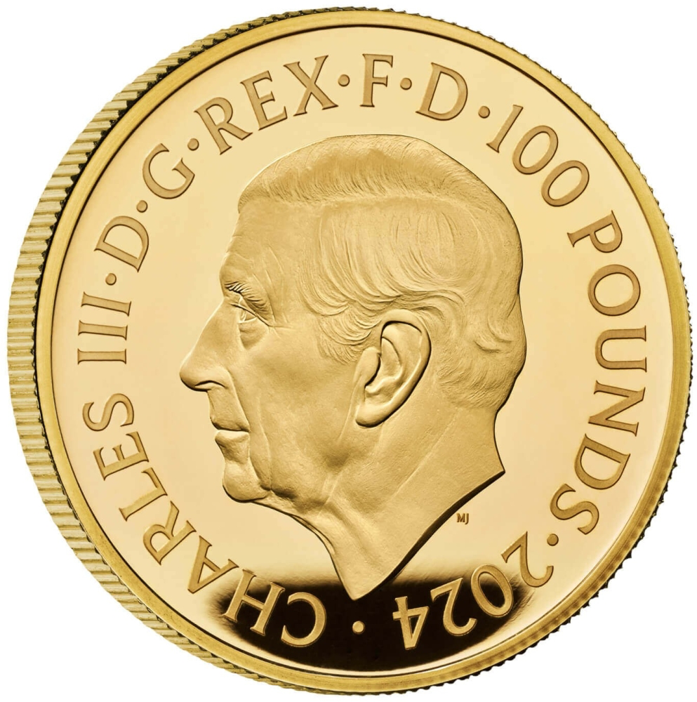 100 £ BRITANNIA AND LIBERTY 2024, PROOF