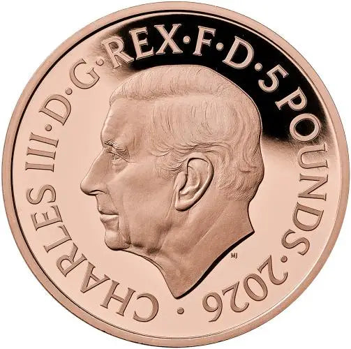 2026 'The Penny Drops' Great British Treasure Hunt £5 Gold Proof Coin