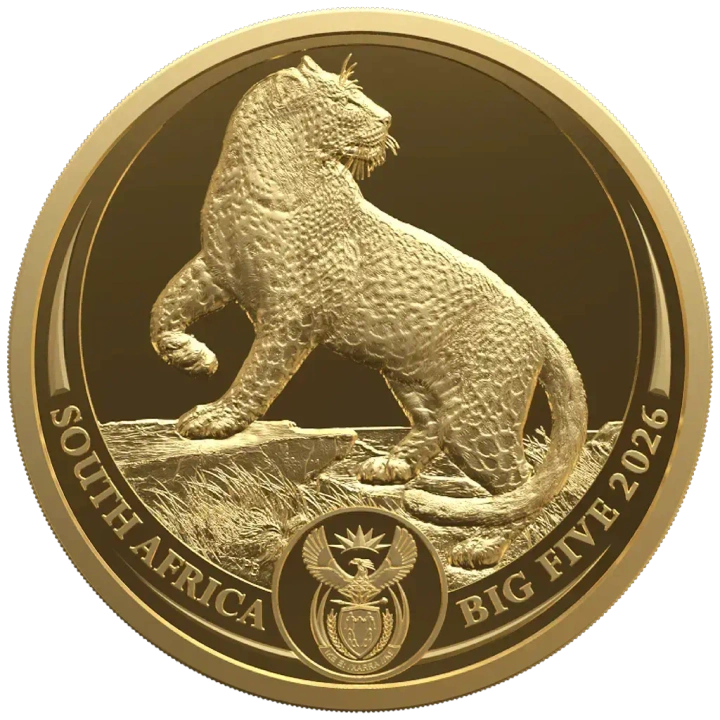 Gold Coin Big Five III: Leopard
1 oz Gold 2026 Proof