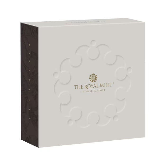 2025 5oz Great Britain The Great Engravers Series The Waterloo Medal – Victory .9999 Gold Proof Coin