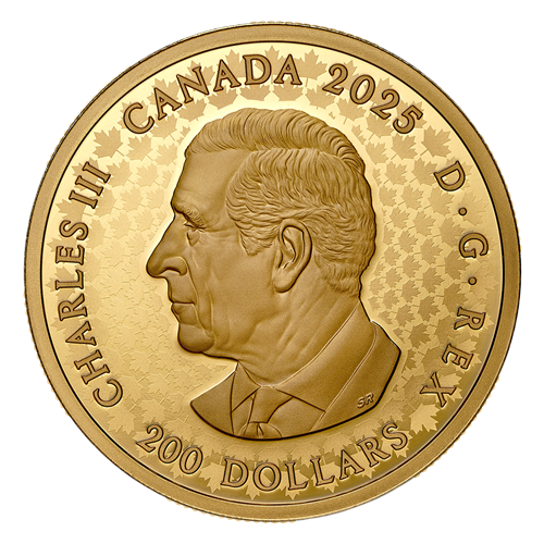 Great Hunters: Grey Wolf – 1 oz. Pure Gold Ultra High Relief Coin