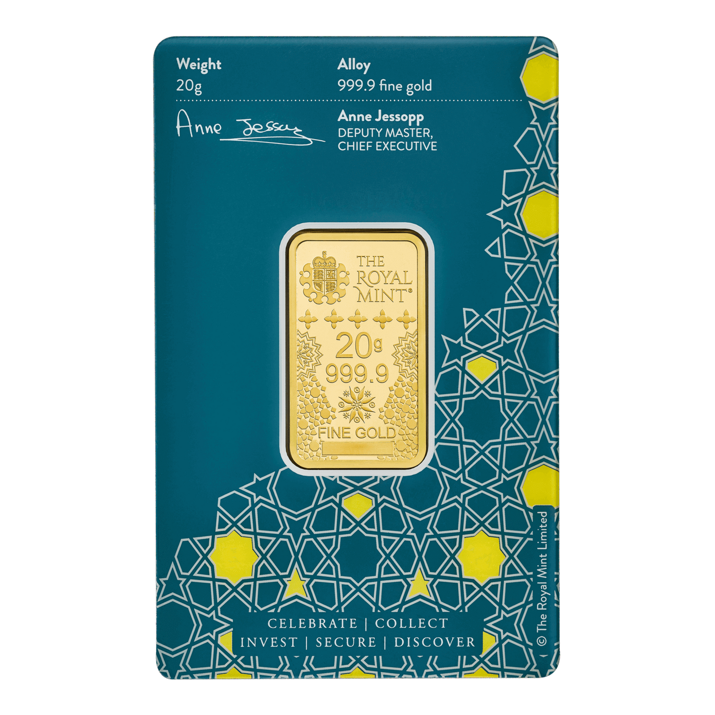 Kaaba 20g Gold Bullion Minted Bar
Bullion | 999.9 Fine Gold