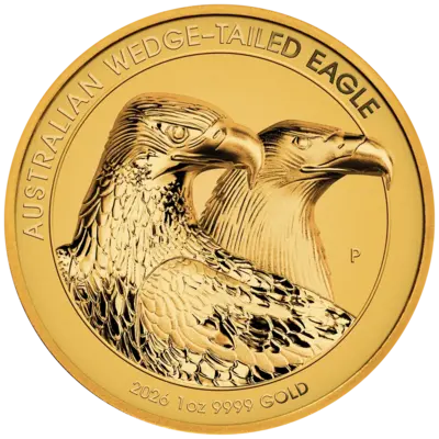 1 oz Gold Coin - Wedge-Tailed Eagle - Ultra High Relief - 2026