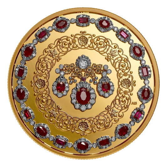 2026 60.08g Canada Crown Jewels: A Tribute to the 100th Anniversary of the Birth of Queen Elizabeth II .9999 Gold Proof Coin