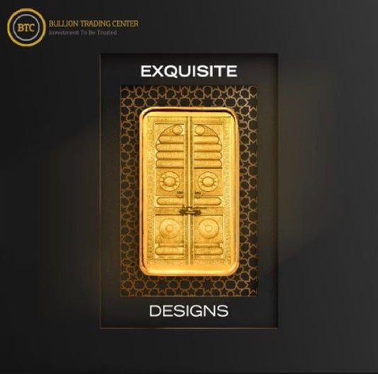 100 gram BTC-Bab Al Kaaba Purity 999.9