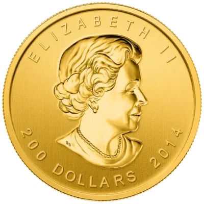 1 oz Gold Coin - Call of the Wild - Howling Wolf - Bullion - 2014