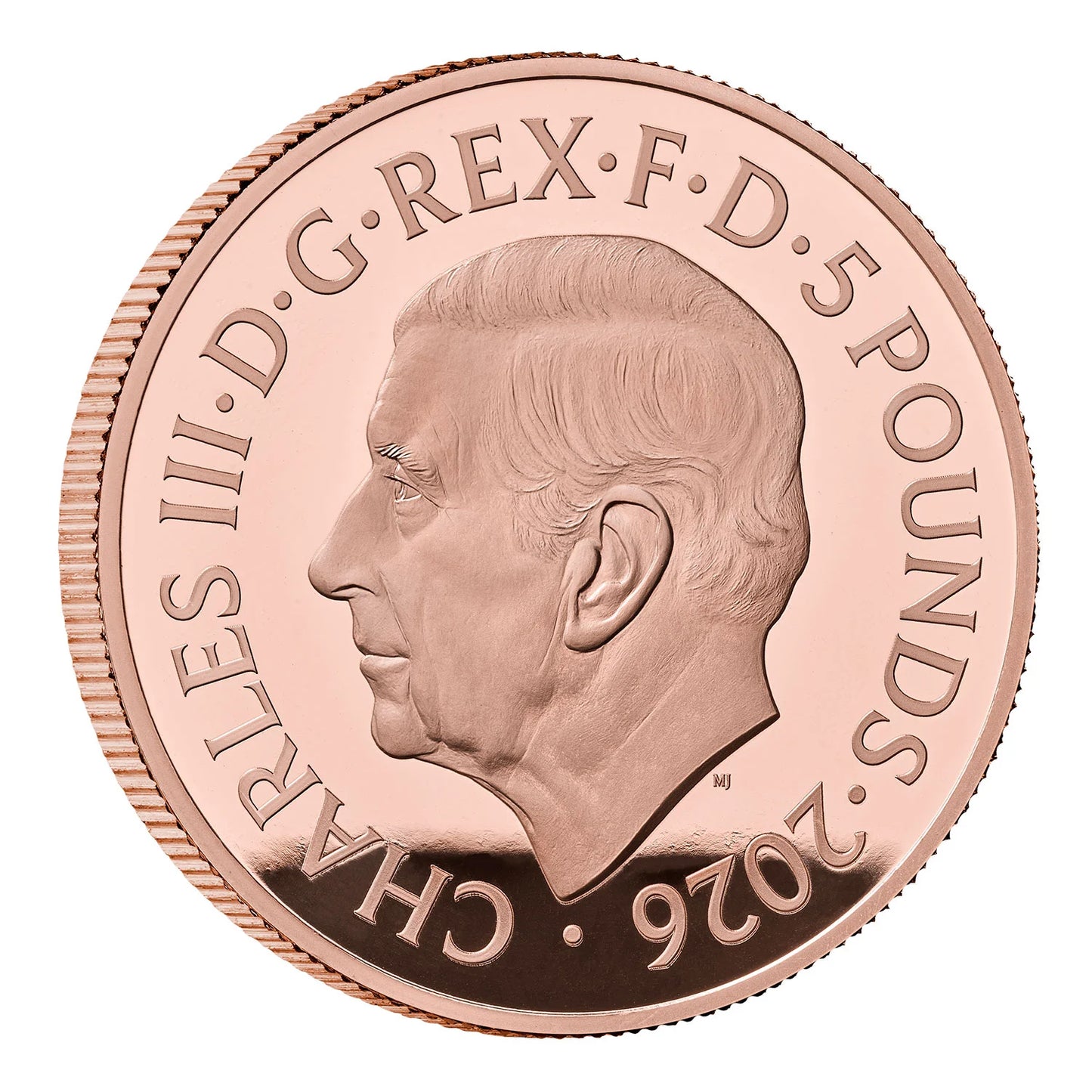 Portraits of a Queen - Elizabeth II The Fifth Effigy 2026 UK £5 Gold Proof Coin